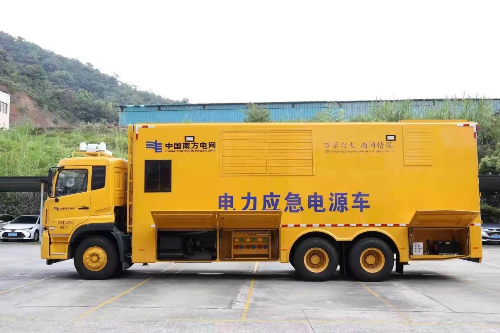 吉利安康大型柴油发电机发电车UPS电源出租租赁